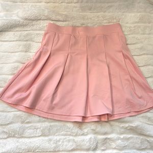 pink tennis skirt